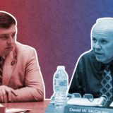 David McCauley isn’t running for city council. He’s against Mayor Robbie Skinner.