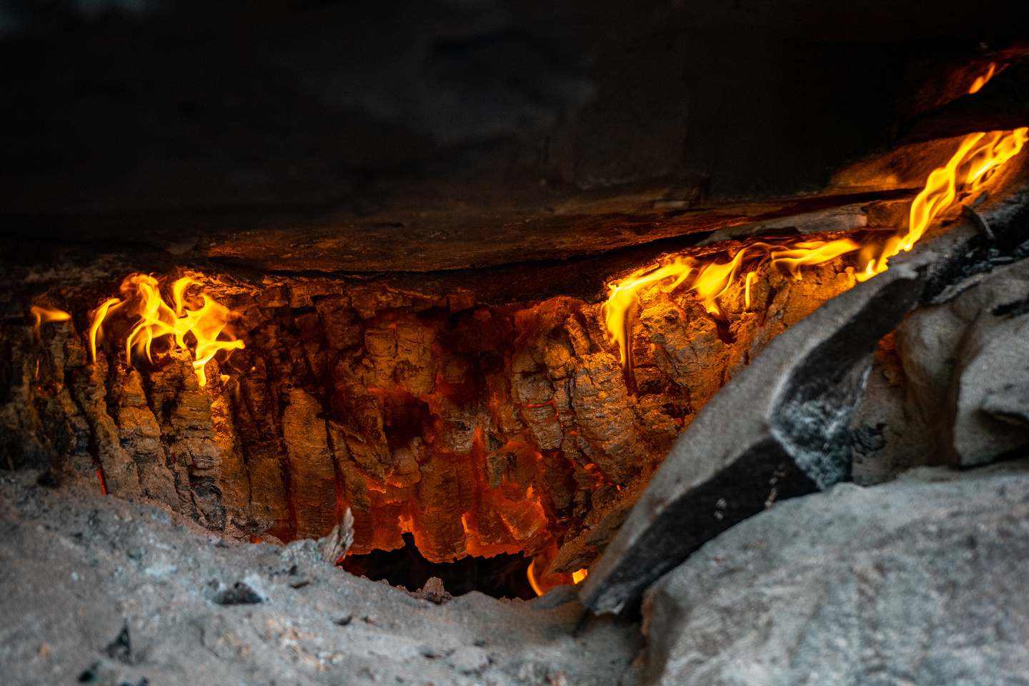 Coal Seam Fire Resurfaces in White Hall, Sends Smoke, Heat to Surface