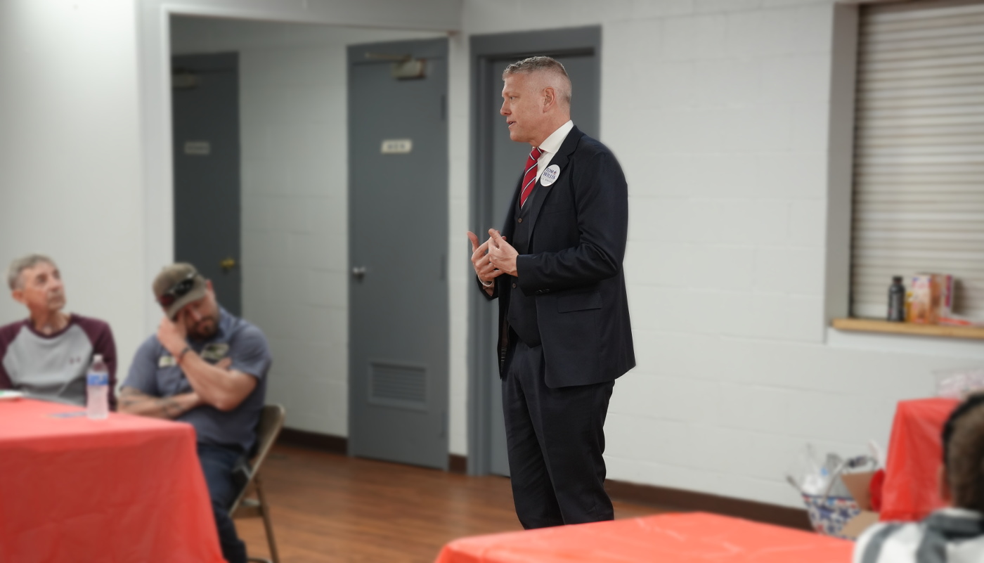 Tom Willis Highlights Policy Differences With Capito in Webster Springs